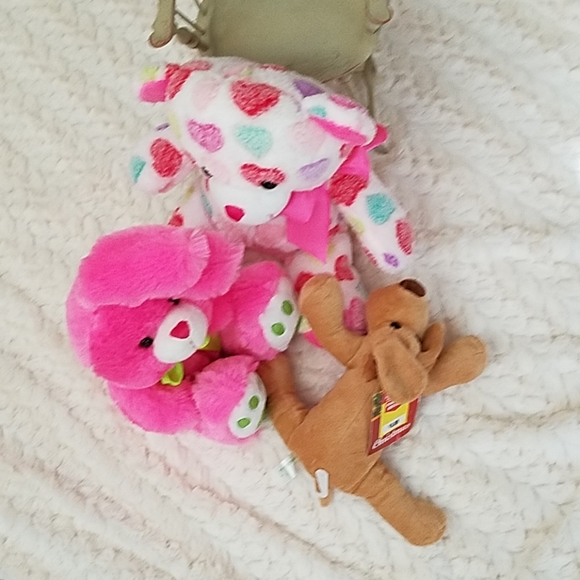 Three Colorful Fun New Stuffed Animals - Picture 7 of 8